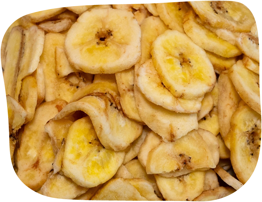 dried banana chips made for small pets like rabbits by The Hay Shed