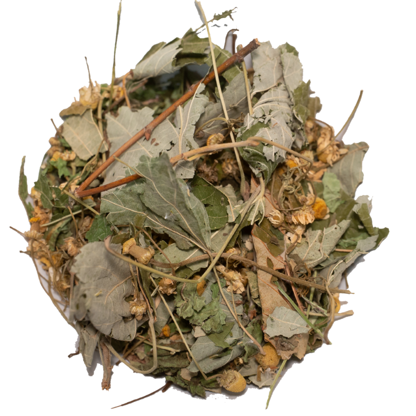 calm and comfort mix - a selection of herbs and leaves for anxious pets